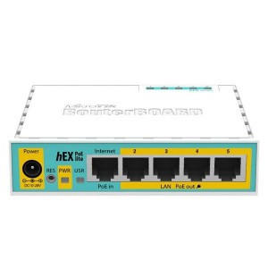 Маршрутизатор MikroTik hEX PoE lite