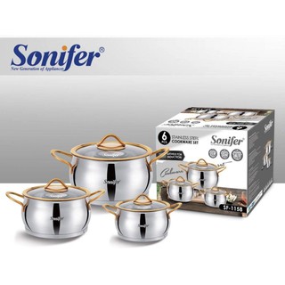 Sonifer SF-1158-6 kostryulkalar to'plami