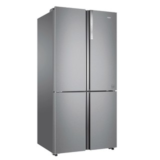 Холодильник Haier HTF-610DM7RU, серебристый