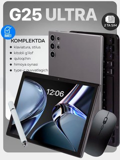 Planshet-kompyuter G-Wild G 25 ultra 4 GB/64 GB, aqlli