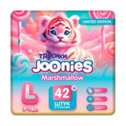 Трусики-подгузники Joonies Marshmallow L (9-14 кг) 42 шт
