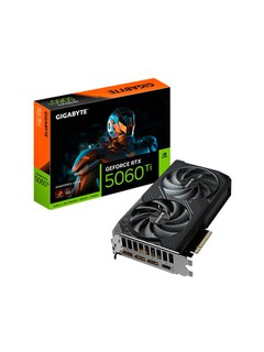 Видеокарта GIGABYTE RTX 5060TI WINDFORCE OC 8 ГБ, GDDR7, HDMI, DLSS 4, 128 бит