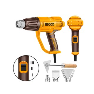 Фен строительный Ingco HG200078, желтый