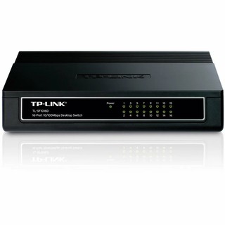 Коммутатор TP-Link TL-SF1016, 16 портов, 10 Мбит/сек, установка в стойку