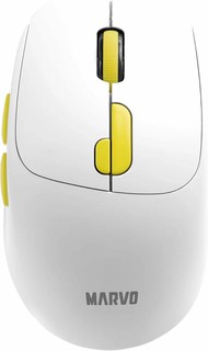 Беспроводная мышь MARVO M809W, Dual-Mode, 2,4G + Bluetooth, White