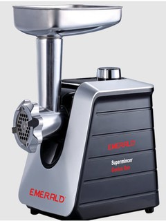 Мясорубка Emerald EK753SG, мощная, 2000 Вт, с насадкой для колбас, идеальна для дома