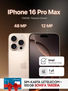 Smartfon Apple iPhone 16 Pro Max 256GB
