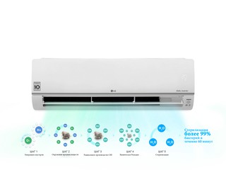 Кондиционер LG B12TS, белый