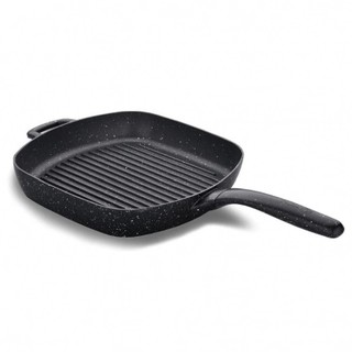 Korkmaz Gusto Volkanit 28x28 sm kvadrat Gril tovasi A1373