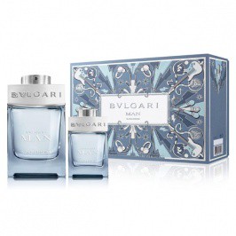 Bvlgari Man Glacial Essencee (M) Set EDP 100ml + EDP Mini 15ml Orginal