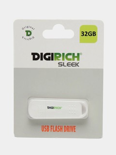Флешка Digirich USB Flash 3.0 32 ГБ, с ушком, шнурок в комплекте