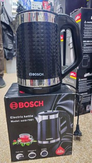 Электрический чайник Bosch "Said-7061" , металлический корпус, черный, 1500Вт, 2л