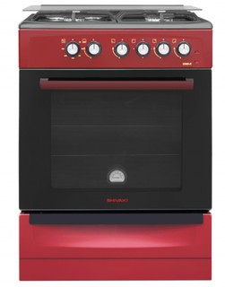 Комбинированная плита Shivaki 6300-K, красный