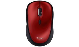 Мышь Trust Yvi+ Silent WL Eco, красный