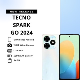 Смартфон Tecno Spark GO 2024 2/64 ГБ, Mystery White