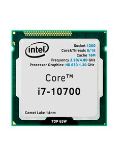 Процессор Intel Core i7-10700 LGA1200, 8 x 2900 МГц