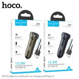 Автомобильное зарядное устройство HOCO Z54 Type-C 66723