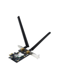 Wi-Fi и блютуз приёмник адаптер PCI, 6-поколений ASUS PCE-AX3000 PCIe Wi-Fi 6