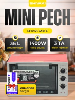 Mini-pech Shivaki-3618 E