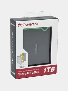Внешний HDD Transcend StoreJet 25M3 1TB