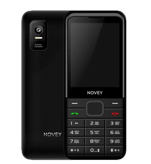 Кнопочный телефон Novey P50, Черный