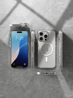 Чехол MAGSafe для iPhone 12 Pro, пластик, прозрачный, магнитный