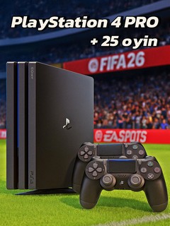 Игровая консоль Sony PlayStation 4 Pro, 1000 GB, комплект с 25-ю играми