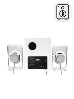 Сабвуфер Microlab ORB (FC-60BT) 2.1 karnay tizimi: 25×2 + 55 W, Bluetooth, RCA, Optik,