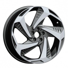 Avtomobil uchun diska R18 25008 Black machin 5 114.3 ET35 CB73.1 4 ta