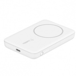Магнитный блок питания Belkin BOOST↑CHARGE PRO 5K (совместим с MagSafe) White