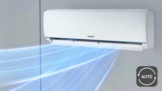 Кондиционер Samsung AR, инверторный, Wi-Fi, R32, охлаждение, обогрев