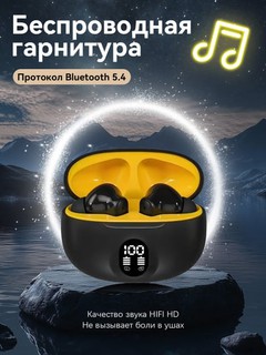 Беспроводные наушники с цифровым дисплеем, pods 895B, подходят для iPhone и Android