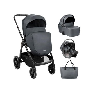 Коляска 3в1 KikkaBoo Modena Dark Grey