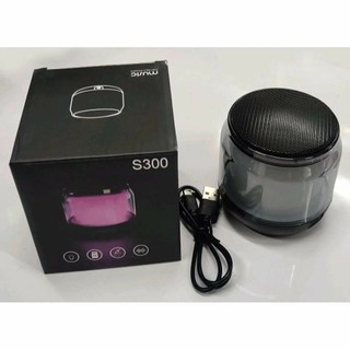 Беспроводная Bluetooth колонка Mini S300 с 5Вт динамиком, FM, USB, AUX, TF, литиевая батарея