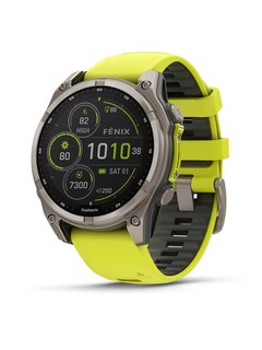 GARMIN Fenix 8 – 47 мм, SOLAR дисплей, сапфировое стекло, титановый безель