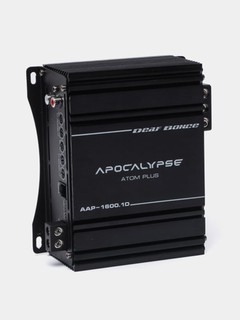 Моноблок 1-канальный усилитель Apocalypse AAP 1600.1D Atom Plus 1600 WATT XC