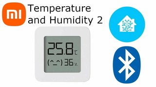 Датчик температуры и влажности Mi Temperature and Humidity Monitor 2/белый