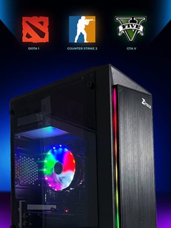 Игровой компьютер RX 550 4 ГБ, Core i5, 16 ОЗУ, 512 SSD, Windows 10 Pro