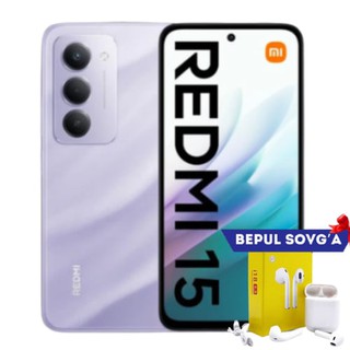 Смартфон Xiaomi Redmi 15 6/128GB, Purple + В подарок Беспроводные наушники