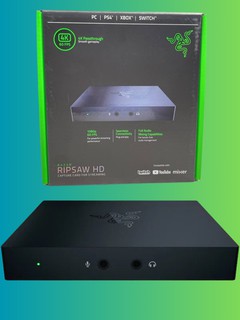 Karta video yozuvi Razer Ripsaw HD – 1080p60, 4K o'tkazish, USB-C, HDMI, OBS bilan