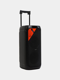 Портативная акустика DENN DPS555 - 120 Вт, Bluetooth 5.0, FM, TWS, микрофон, подсветка