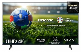 4K UHD телевизор Hisense 55A6N 55 ", черный