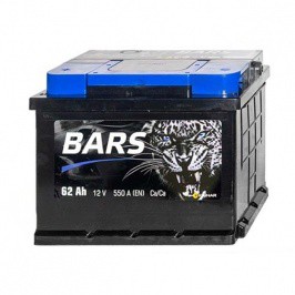 Аккумулятор Bars 6CT-62 АПЗ L(1) 8459b