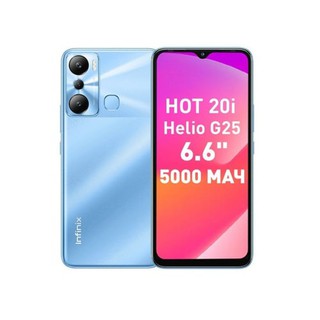 Смартфон Infinix Hot 20i 4/128GB, Global, Luna Blue