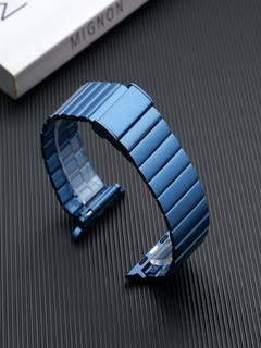 Zanglamaydigan po‘latdan bambuk uslubidagi soat tasmasi – barcha qo‘l soatlari uchun mos