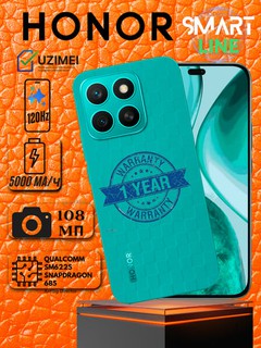 Смартфон Honor X8C 8/128 ГБ, 8/256 ГБ, 2 NanoSIM, AMOLED-дисплей с функцией защиты глаз