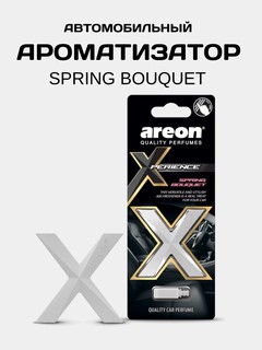 Ароматизатор для автомобиля Areon Xperience, Spring Bouquet, на дефлектор, освежитель воздуха