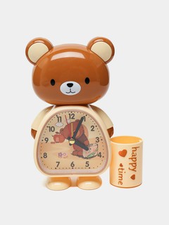 Детский часы будильник BRUSH POT HY2069