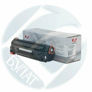 Универсальный картридж SevenQuality CE435A/436A/285A/725/728 для использования Hewlett Packard (HP), Canon i-SENSYS, 725