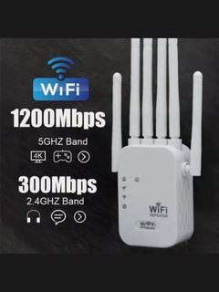 PixLink 6 shoxli repeater 5GHZ 1200 GACHA TEZLIK wifi router